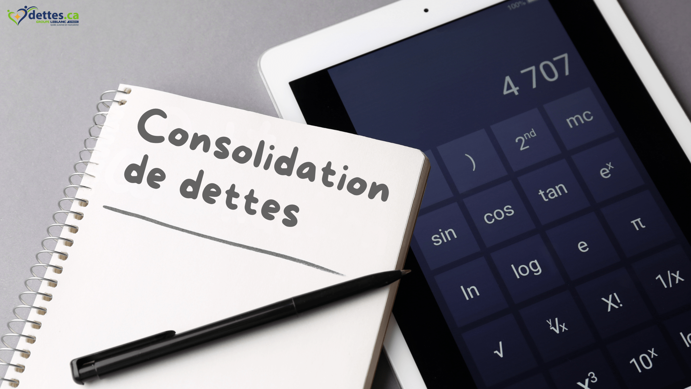 consolidation de dettes