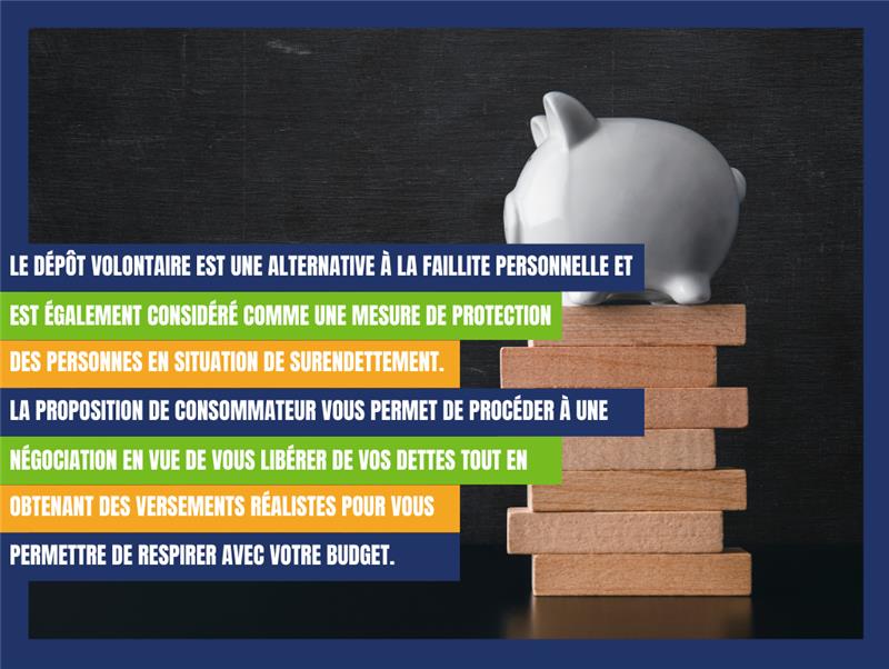 dépôt volontaire vs proposition de consommateur